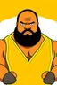 Placeholder: Mark Henry American wrestler catoon 2d