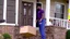 Placeholder: Tyrone suspiciously takes fedex delivery from porch