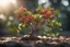 Placeholder: A arbutus plant, natural volumetric cinematic perfect light, 135mm, photorealistic, no bokeh, good depth of field, award winning photo, beautiful composition, 16k, HDR, sharp focus, masterpiece