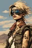 Placeholder: [bokeh] Tank Girl peers out across the blasted desert landscape, her aviator shades shielding her eyes from the blinding glare of sun on sand. The weirder the better, as strange vistas stretch all around under the bleached blue sky. It gets worse every year. They always want something new. Bigger monsters. Odder outsiders eking out survival in the wastes. You dig deeper into my dreams. You feel it, you know... whatever I draw... You know you can stop it... You won't stop it. You live through you