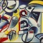 Placeholder: starships in the cosmos by fernand leger