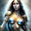 Placeholder: Epic full body picture portrait of busty atletic young beautiful Dejah Thoris Luis Royo styles