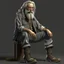 Placeholder: "hyper-kentucky hill billy trash style, ultra detailed photorealistic A longhair middle aged Big feet Willy, final render"