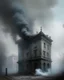 Placeholder: A gray facility with noxious smoke painted by Ivan Aivazovsky