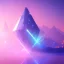 Placeholder: a crystalised blue pink spaceship, gold, diamonds, lightbeams, cosmic background, atmospheric, realistic, unreal engine, 8k. Cinematic lighting, octane render.