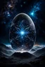 Placeholder: in big cystal egg form shiny stars, nebulas in dark night, around the universe with cosmic web lines, etheral, mystic, high quality, perfect composition, stunning, cinematic meticulously detailed sharp focus, ethereal fantasy hyperdetailed mist intricate details, beautifully shot, sharp focus, 64 megapixels, perfect composition, high contrast, cinematic, atmospheric, moody