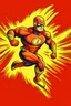 Placeholder: super hero that can run fast