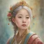 Placeholder: oilcolor portrait, facing right, studio photo, fantasy background, elegant, artstation, deviantart, cgsociety, sharp focus, intricate details, masterpiece, highly detailed, by Stephanie Pui-Mun Law