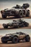 Placeholder: The combination of a super-advanced car and fighter mad max