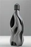 Placeholder: The lubricant oil bottle features a distinctive and modern shape that sets it apart from traditional bottle designs. It takes inspiration from sleek and futuristic elements, creating a visually appealing and functional design. Style sketch render gray