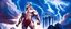 Placeholder: Detailed and realistic illustration of Greek god Zeus holding lightning in front of him Vintage style illustration. Red lightning. Ultra high resolution, realism, muscular, low fat percentage, blue clouds in the background, temple on the background, mount olympus on the background, lightning stricking on the background, Realistic men, no disformations, dark moody, strong, bold