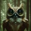 Placeholder: intricate details, realistic, octane, unreal engine, portrait, natural lighting,volumetric lighting, shiny,extreme detail, Photorealism, High detail, Hyper realistic Owl in forest, macro lens blur,abstract paint, sharp,eos5d mark 4, ef 85mm 5.6, focus, trending by artstation