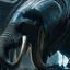 Placeholder: xenomorph elephant hybrid, photorealism, movie screen capture, horror, sci-fi, retrofuturism, based on the movie Alien, horror, terrifying