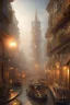 Placeholder: city magic steampunk, daylight, realistic, 8k,