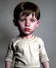 Placeholder: Pablo picasso toddler, full body, dramatic lighting, hyper realistic