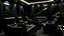 Placeholder: black themed home cinema room, recliners, ambient lighting, warm environment