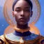 Placeholder: cosmos masterpiece, sango fantasy, fantasy magic, intricate, sharp focus, illustration, highly detailed, digital painting, concept art, matte, artgerm and paul lewin and kehinde wiley, full figure, fit in board, cyber punk, pretty accurate hands face fingers, natural aye, fit within portrait