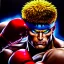 Placeholder: Ultra detailed fullbody Portrait in oil on canvas of Street Fighter- Luke,extremely detailed digital painting,ultrarealistic skin,intense stare, extremely detailed face, crystal clear eyes, mystical colors ,perfectly centered image, perfect composition, rim light, beautiful lighting,masterpiece ,8k, stunning scene, raytracing, anatomically correct, in the style of Simon Bisley and Ohrai Noriyoshi and robert e howard and Steve Jung and frank frazetta.