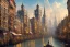 Placeholder: Colourful cityhGotham city+old lamp+Bar and garden on High Bridges across Skyscraper river+canals+Gothic village+European Metropolis on sea+naples alley+Torino square+trieste canals+victorian London+decòpunk Skyscraper+ +steampunk+biopunk+alphonse mucha, greg rutkowski, matte painting, cryengine, hyper detailed, felix kelly, fantasy art, seb mckinnon