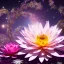 Placeholder: one big crystal subtle lotus in a galactic ambiance with a beautiful fairy, delicate colors, finely tuned detail, ultra high definition, 8 k, unreal engine 5, ultra sharp focus