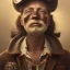 Placeholder: best quality similar to original picture, realistic lighting, masterpiece portrait of a portrait of an old coal miner in 19th century, beautiful painting with highly detailed face by greg rutkowski and magali villanuevesadam Hussain, details, red hair, hazel brown eyes, light dusting of freckles, cowboy shot from above, simple chain hauberk, warhammerVector art matte painting digital illustration 3D shading CryEngine Behance HD 3Deligh