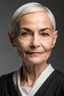 Placeholder: mujer juez 56 años pelo rapado
