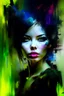 Placeholder: Portrait of A beautiful woman by Jeremy Mann and Russ Mills, 8k resolution concept art triadic colors intricately detailed trending on Artstation