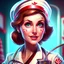 Placeholder: Cartoon of a 4k nurse