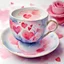 Placeholder: Watercolor Valentine Teacup