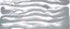 Placeholder: a series evenly spaced curved horizontal lines with paths inspired by clouds, cloud topography, whimsical cute, black lines on white, vector lines
