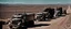 Placeholder: Long haul Trucker liberation army in guerrilla war, Alberta Desert, cinematic, Fuji Film, Anamorphic lens, 2040s, deep depth of field, in a Cyber punk WW3 film