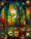 Placeholder: Zdzisław Beksiński . STAINED GLASS