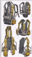 Placeholder: jetpack parts stylized