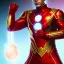 Placeholder: Cosmic super hero, Red costume,8k HD image,