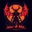 Placeholder: 16 bit pixelart of demonic entety