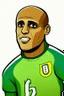 Placeholder: Roberto Carlos Brazilian football player cartoon 2d