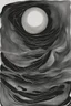 Placeholder: Abstract drawing about darkness