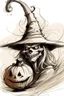 Placeholder: Halloween sketch artistic