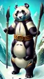 Placeholder: A viking panda