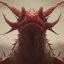 Placeholder: red dragon, dragon portrait, portrair, dragon head, dragon face, big eyes, fangs, dragon with horns, 8k resolution, high-quality, fine-detail, fantasy, incredibly detailed, ultra high resolution, 8k, complex 3d render, cinema 4d