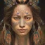 Placeholder: Insanely detailed photograph of an “portrait of gorgeous native american goddess ” with intricate hair, intricate embroidered dress, beautiful clear face and hyperdetailed painting by Ismail Inceoglu Huang Guangjian and Dan Witz CGSociety ZBrush Central fantasy art album cover art,8K, hdr, romantic, mysterious, ominous, flowers, jewelry, comfort, natural eyes, "arms open for embrace"