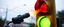 Placeholder: bazooka shooting a hot dog into a traffic light