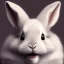 Placeholder: Detailed portrait white rabbit from Alice in Wonderland. Perfect face, detailed face, delicate face, detailed clear eyes, detailed fur.