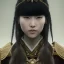 Placeholder: Japanese female warriors photography, their heads are too close together, very close-up, front portrait, impressive warrior costume, insanely detailed, 16k resolution, intricate detail, cinematic environment, depth of field, sharp focus, hyper realistic