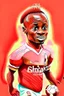 Placeholder: Sadio Mane Footballer cartoon 2d