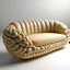 Placeholder: sofa inspired by the rounded pasta concept