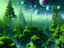 Placeholder: green black crystal cosmic and galactic ambiance hill sky rocks sunny trees pools surreal, full of details, smooth, bright sunshine，soft light atmosphere, light effect，vaporwave colorful, concept art, smooth, extremely sharp detail, finely tuned detail, ultra high definition, 8 k, unreal engine 5, ultra sharp focus