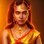 Placeholder: South indian actress, by Mahmoud Sai, Cartographic, Circuitry, Golden Hour, Closeup-View, 16k, Lumen Global Illumination, Diffraction Grading