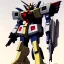 Placeholder: Portrait of Gundam, floating, hd quality, art by greg rutkowski