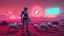 Placeholder: Retro futuristic sci-fi concept art, inspired by Philip K. Dick's novel "Do Androids Dream of Electric Sheep?", highly detailed android standing in a desolate landscape with electric sheep grazing, neon lights and glowing signs in the background, created using digital painting techniques and 3D rendering software, by Syd Mead and H.R. Giger, (long shot), vibrant colors, cyberpunk style.